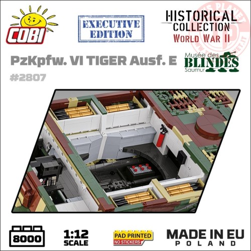 PzKpfw. VI TIGER 2 in 1 COBI 2807 COBI