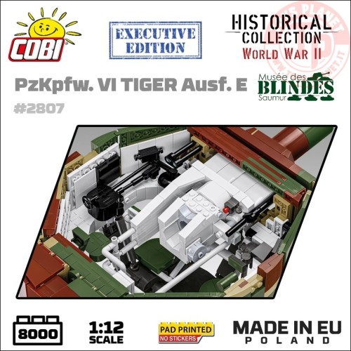 PzKpfw. VI TIGER 2 in 1 COBI 2807 COBI