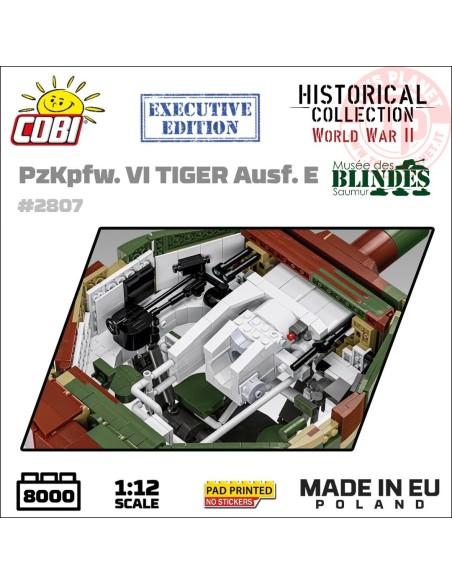 PzKpfw. VI TIGER 2 in 1 COBI 2807 COBI