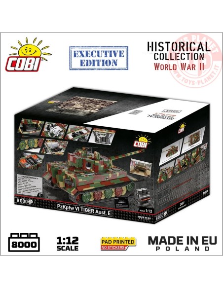PzKpfw. VI TIGER 2 in 1 COBI 2807 COBI