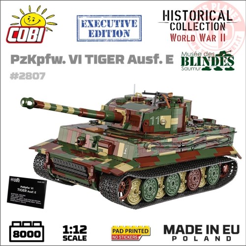 PzKpfw. VI TIGER 2 in 1 COBI 2807 COBI