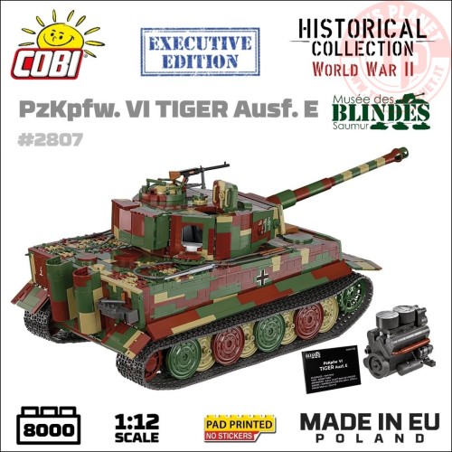 PzKpfw. VI TIGER 2 in 1 COBI 2807 COBI