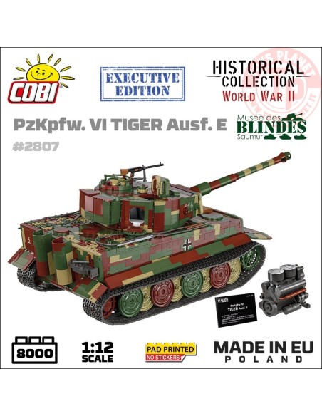 PzKpfw. VI TIGER 2 in 1 COBI 2807 COBI