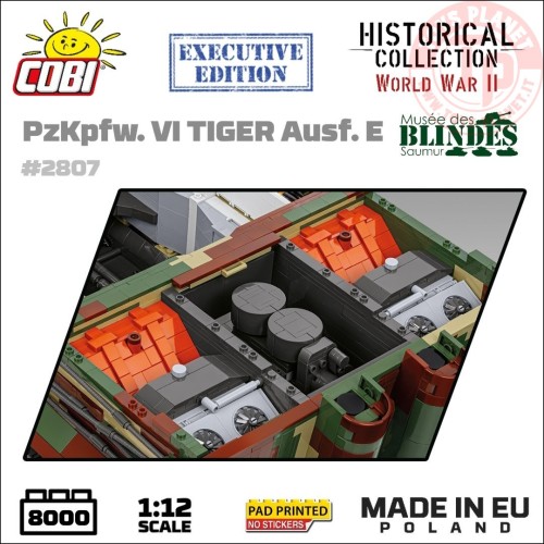 PzKpfw. VI TIGER 2 in 1 COBI 2807 COBI