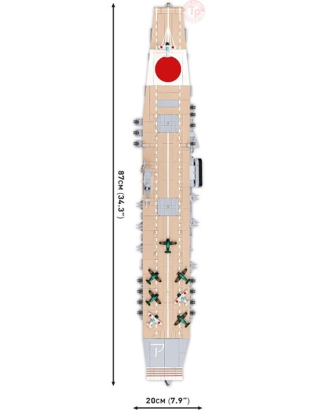 IJN Akagi Aircraft Carrier COBI 4851 COBI