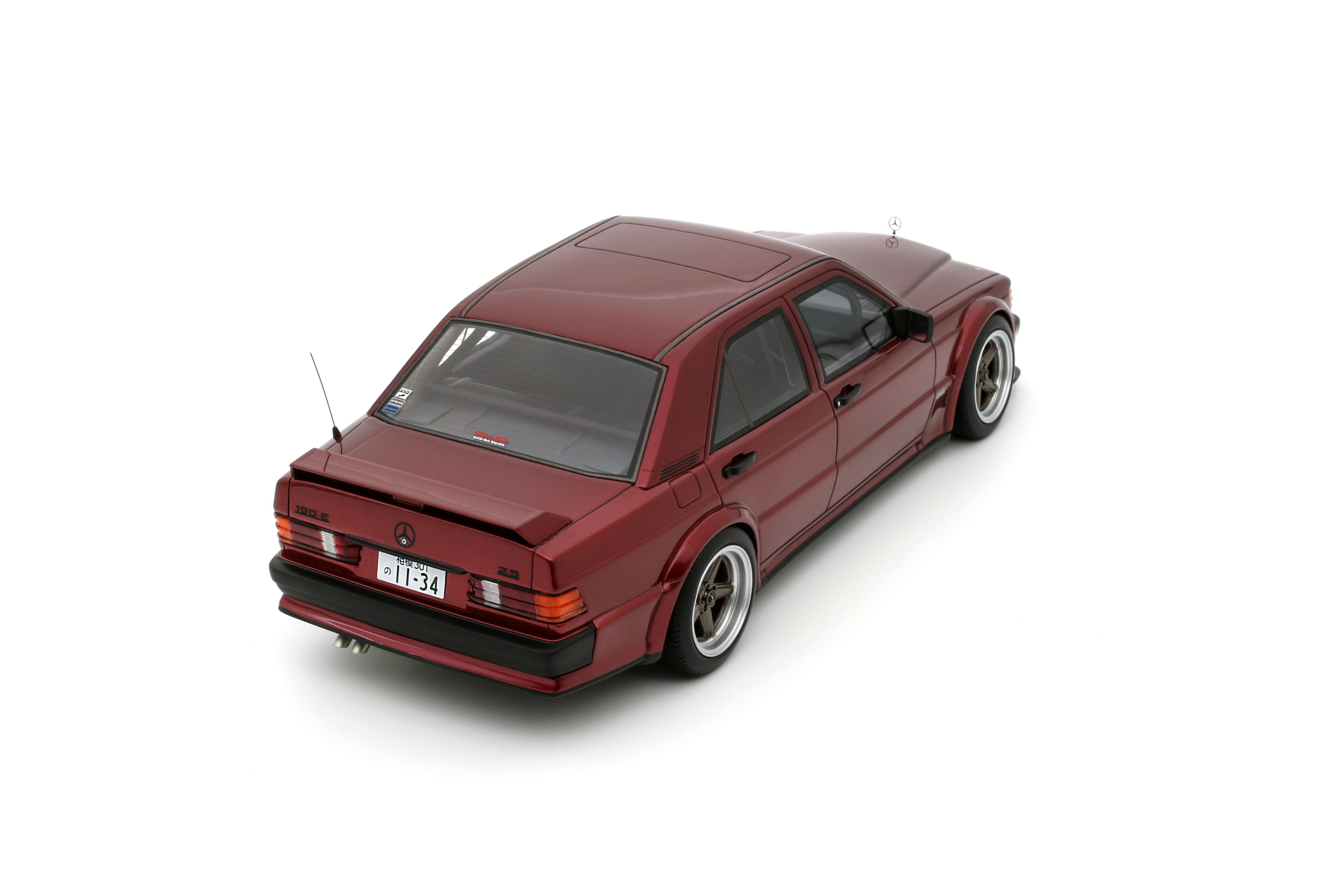 OT1083 Mercedes 190E RAUH-WELT REPUBLIK 190E 2,5-16 ALMANDINE RED 5