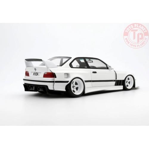 BMW E36 KHYZYL SALEEM ALPINE WHITE 300 2022 1:18 OT1051 OTTOMOBILE