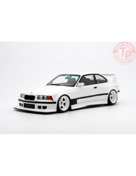 BMW E36 KHYZYL SALEEM ALPINE WHITE 300 2022 1:18 OT1051 OTTOMOBILE