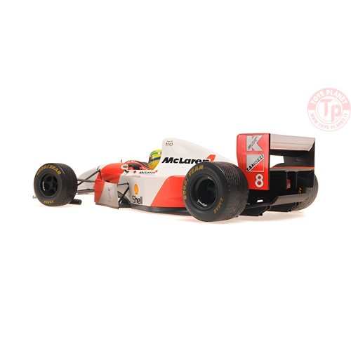 McLaren Ford MP4/8 Dirty version Winner European GP 1993 A. Senna - 1:18 MINICHAMPS MINICHAMPS