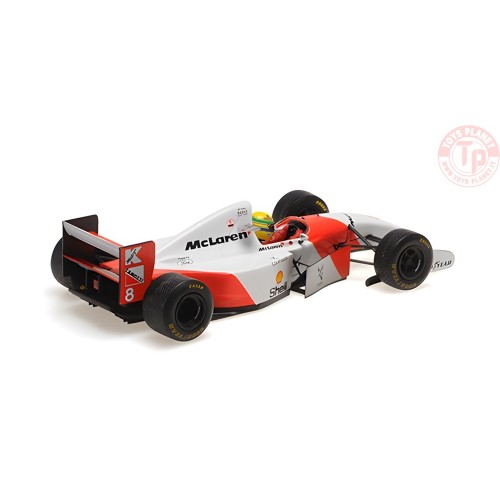 McLaren Ford MP4/8 Dirty version Winner European GP 1993 A. Senna - 1:18 MINICHAMPS MINICHAMPS