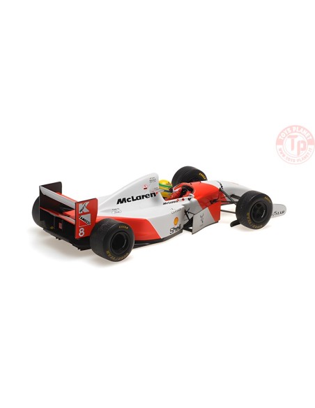 McLaren Ford MP4/8 Dirty version Winner European GP 1993 A. Senna - 1:18 MINICHAMPS MINICHAMPS