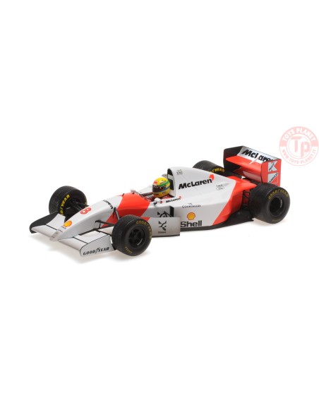 McLaren Ford MP4/8 Dirty version Winner European GP 1993 A. Senna - 1:18 MINICHAMPS MINICHAMPS