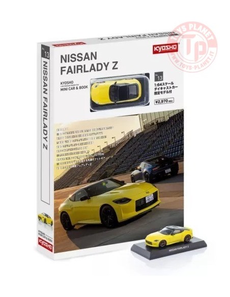 NISSAN FAIRLADY Z COUPE GIALLO 2023 1:64 KYOSHO 07117Y KYOSHO 1:64