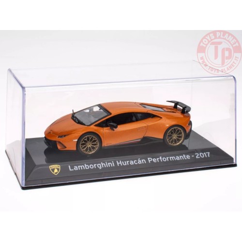 LAMBORGHINI HURACAN PERFORMANTE 2017 - CON VETRINA 1:43 ABSUP022 MODELLI EDICOLA