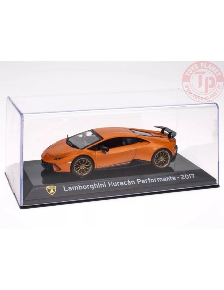 LAMBORGHINI HURACAN PERFORMANTE 2017 - CON VETRINA 1:43 ABSUP022 MODELLI EDICOLA