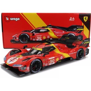 FERRARI 499P 3.0 TURBO V6 N50 Le Mans Pole 1:18 BU16301-50 BURAGO