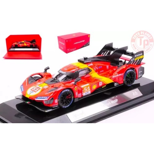 FERRARI 499P 3.0L TURBO V6 TEAM FERRARI AF CORSE N 51 WINNER 24h LE MANS 2023 PIER GUIDI -CALADO -GIOVINAZZI 1:43 BU36312-51 ...
