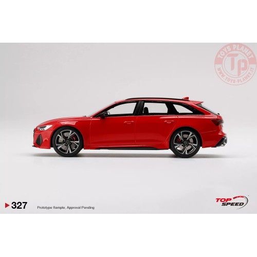 AUDI A6 RS6 AVANT 2019 ROSSO 1:18 TS0327 TSM MODEL