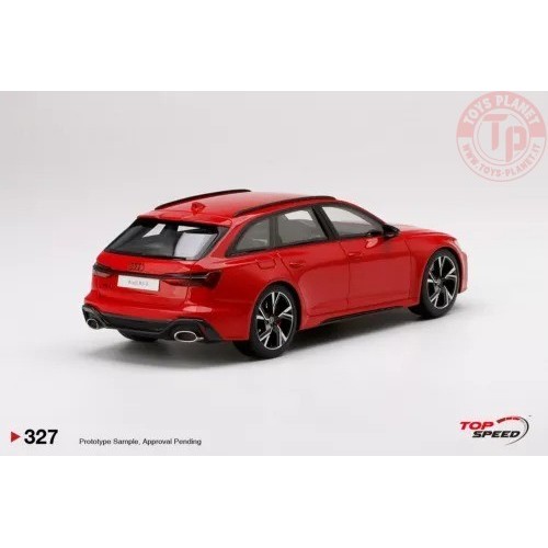 AUDI A6 RS6 AVANT 2019 ROSSO 1:18 TS0327 TSM MODEL