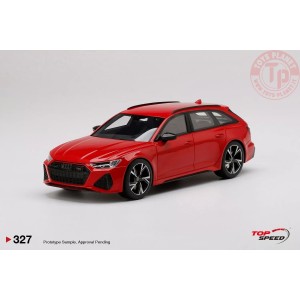 AUDI A6 RS6 AVANT 2019 ROSSO 1:18 TS0327 TSM MODEL