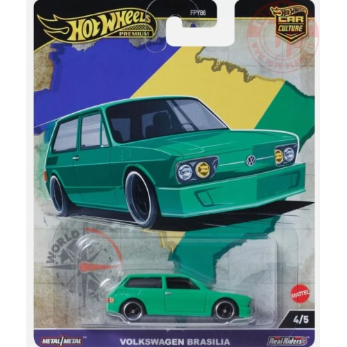 VOLKSWAGEN BRASILIA 1/64 HOT WHEELS HRW82 HOT WHEELS