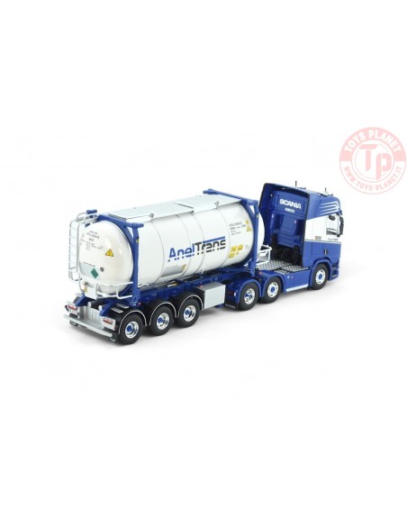 Scania Next Gen R-serie Highline met swap tankcontainer Aneltrans TEKNO 85749 TEKNO Scania Next Gen R-serie Highline met swap tankcontainer Aneltrans TEKNO 85749 TEKNO