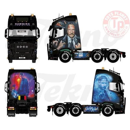 Volvo FH05 Globetrotter XL 6x2 Hawkins TEKNO 85249 TEKNO