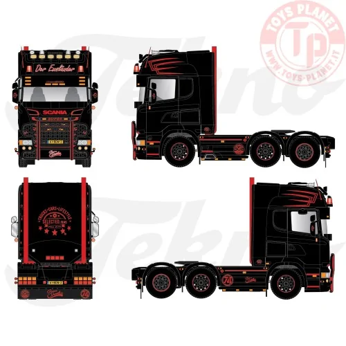 Scania R-Streamline Topline 6x2 Schulze - Der Emslander TEKNO 86271 TEKNO
