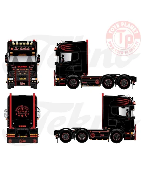 Scania R-Streamline Topline 6x2 Schulze - Der Emslander TEKNO 86271 TEKNO