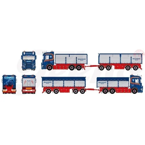 Scania Next Gen R-serie met resin bakopbouw Brian Nielsen TEKNO 84021 TEKNO