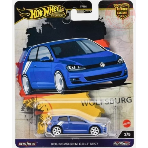 VOLKSWAGEN GOLF MK7 1/64 HOT WHEELS HRV79 HOT WHEELS
