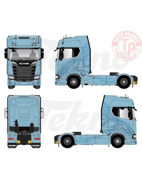 Scania Next Gen Highline 770S 4x2 Scania Frost TEKNO 85247-1 TEKNO