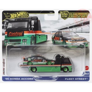 '96 HONDA ACCORD-FLEET STREET 1/64 HOT WHEELS HRV46 HOT WHEELS