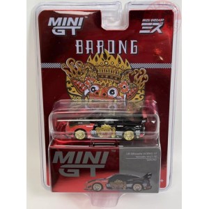 NISSAN 35GT-RR "BARONG"-BLACK/RED 1/64 MGT00651-R Mini Gt