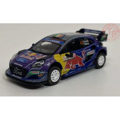 FORD PUMA RALLY1 N.42 M-SPORT FORD WRT 2022 RALLY ITALIA SARDEGNA 2ND PLACE-C.BREEN/ P.NAGLE-BLUE/RED/YELLOW/VIOLET 1/64 MGT0...