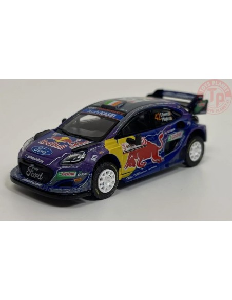FORD PUMA RALLY1 N.42 M-SPORT FORD WRT 2022 RALLY ITALIA SARDEGNA 2ND PLACE-BLUE/RED/YELLOW/VIOLET 1/64 MGT00627-L Mini Gt FORD PUMA RALLY1 N.42 M-SPORT FORD WRT 2022 RALLY ITALIA SARDEGNA 2ND PLACE-BLUE/RED/YELLOW/VIOLET 1/64 MGT00627-L Mini Gt