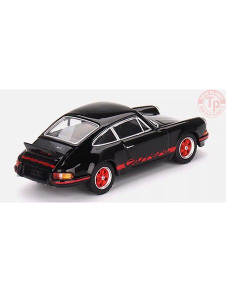 PORSCHE 911 CARRERA RS 2.7-BLACK WITH RED LIVERY 1/64 MGT00688-L Mini Gt