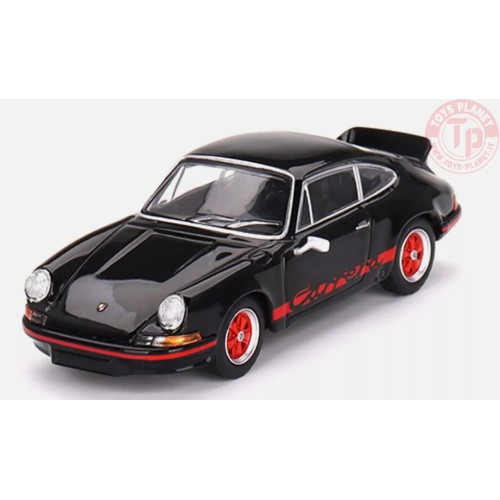 PORSCHE 911 CARRERA RS 2.7-BLACK WITH RED LIVERY 1/64 MGT00688-L Mini Gt