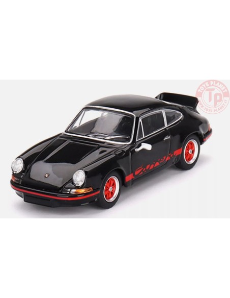 PORSCHE 911 CARRERA RS 2.7-BLACK WITH RED LIVERY 1/64 MGT00688-L Mini Gt