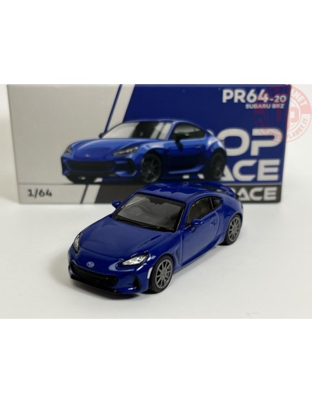 SUBARU BRZ-SAPPHIRE BLUE 1/64 PR64-20 POP RACE