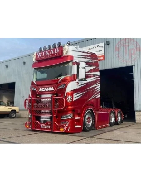 Scania Next Gen S-serie Highline 6x2 sleepas met koeltrailer Wikab TEKNO 83784 TEKNO Scania Next Gen S-serie Highline 6x2 sleepas met koeltrailer Wikab TEKNO 83784 TEKNO