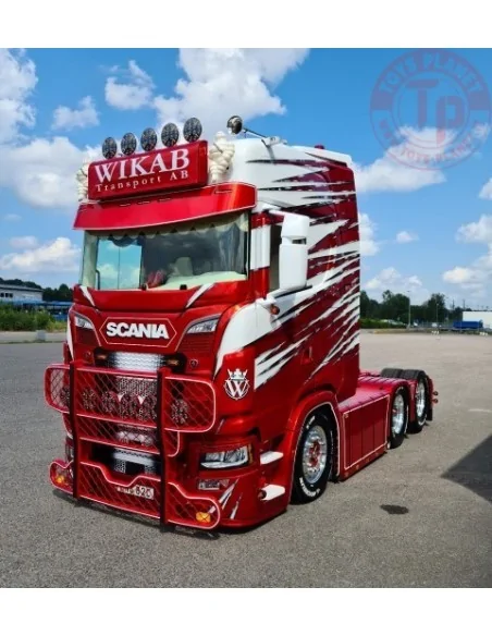 Scania Next Gen S-serie Highline 6x2 sleepas met koeltrailer Wikab TEKNO 83784 TEKNO Scania Next Gen S-serie Highline 6x2 sleepas met koeltrailer Wikab TEKNO 83784 TEKNO