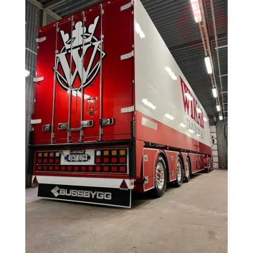 Scania Next Gen S-serie Highline 6x2 sleepas met koeltrailer Wikab TEKNO 83784 TEKNO