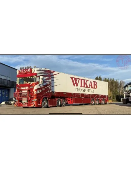 Scania Next Gen S-serie Highline 6x2 sleepas met koeltrailer Wikab TEKNO 83784 TEKNO Scania Next Gen S-serie Highline 6x2 sleepas met koeltrailer Wikab TEKNO 83784 TEKNO
