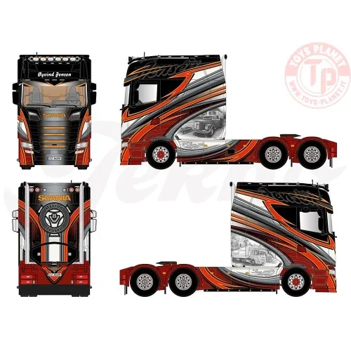 Scania Next Gen 770S Longline 6x4 Jensen TEKNO 84972 TEKNO