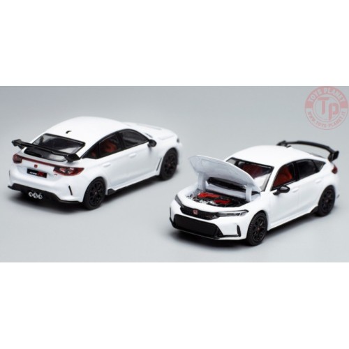 HONDA CIVIC TYPE R FL5-WHITE 1/64 PR64-11 POP RACE