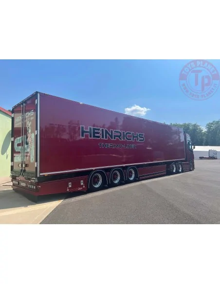Scania Next Gen sleepas met 3-assige koeloplegger Heinrichs TEKNO 85147 TEKNO Scania Next Gen sleepas met 3-assige koeloplegger Heinrichs TEKNO 85147 TEKNO