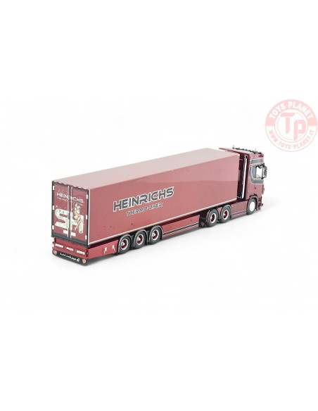Scania Next Gen sleepas met 3-assige koeloplegger Heinrichs TEKNO 85147 TEKNO Scania Next Gen sleepas met 3-assige koeloplegger Heinrichs TEKNO 85147 TEKNO