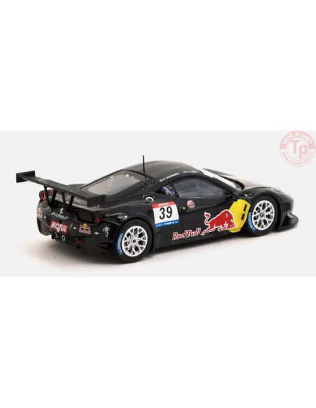 FERRARI 458 ITALIA GT3 2011 GT TOUR 2011-S.LOEB/B.HERNANDEZ-BLACK 1/64 T64-073-11GTT39 TARMAC WORKS