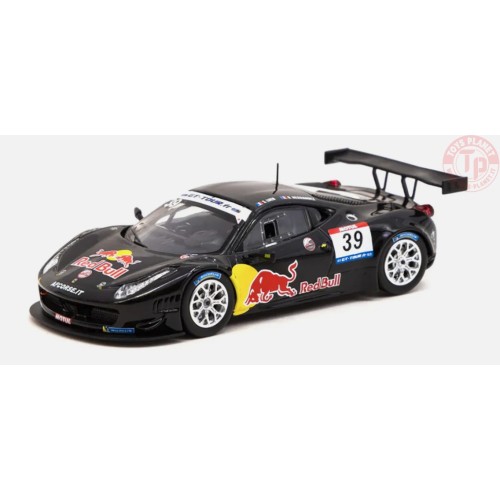 FERRARI 458 ITALIA GT3 2011 GT TOUR 2011-S.LOEB/B.HERNANDEZ-BLACK 1/64 T64-073-11GTT39 TARMAC WORKS